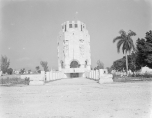 Mausoleo a Martí en Santiago de Cuba 1951